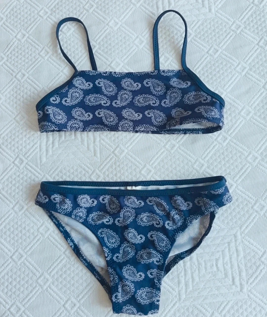 Maillot de bain imprimé paisley tex 6/7 ans